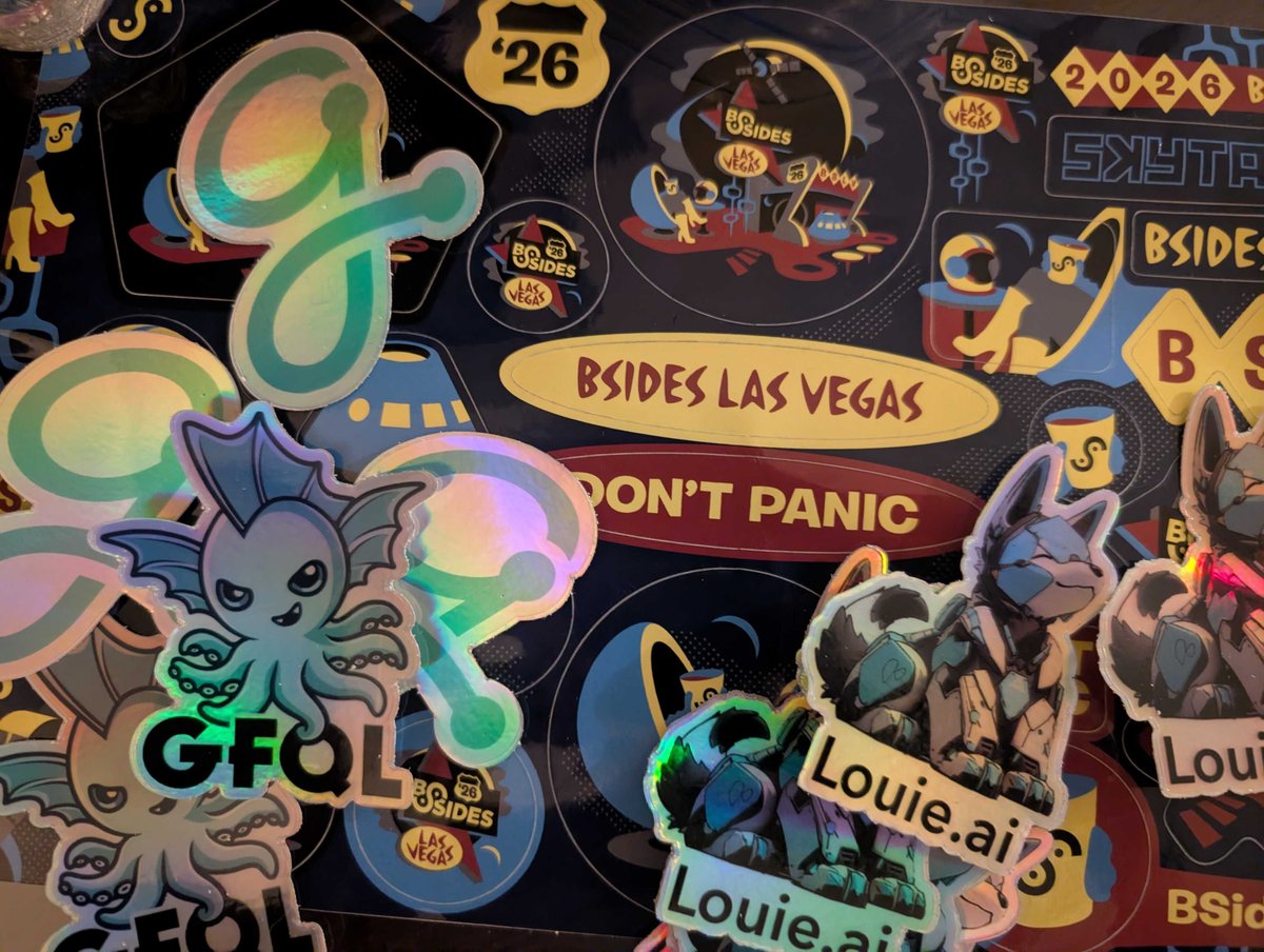 lmeyerov's tweet photo. Day 1 of @BSidesLV : Standing room only at #unprompted ! Great sharing louie team's cat-and-mouse with evals going adversarial and how that fed into botsbench and our adversarial meta-harness. Likewise, hard to beat trainings with folks building their first graphs w/ @haandkle_42 . Probably need a Part II on #GFQL .
Day 2 is our sold-out agentic investigation training. Message us if you couldn't get a spot, we have workarounds.
For old friends + new that are around W/Th/F, let me know, we're still scheduling some hello's and organizing a dinner