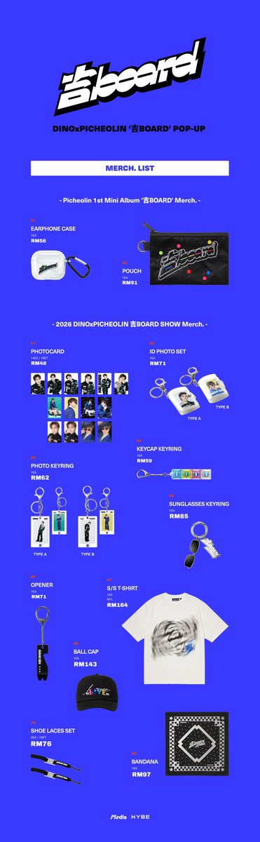channi3rainb0ws's tweet photo. taking orders for GilBoard pop-up 
DINOxPICHEOLIN

prices;
including SC 
exclude EMS &amp; postage 
can pick up during skechers event at Sunway ><

#pasarseventeen #pasarsvt #pasarseventeenmy #pasarsvtmy https://t.co/pteUwz2zP1