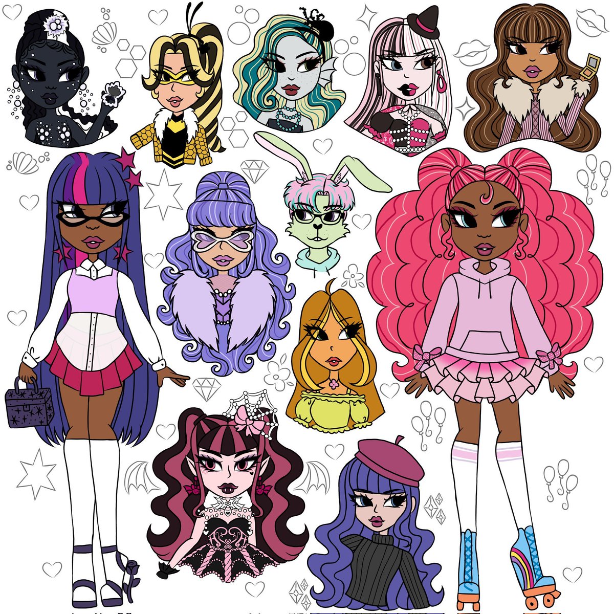 mintrabbitz's tweet photo. Follow me I draw lots of stuff https://t.co/A1Zlu2O4Ep
