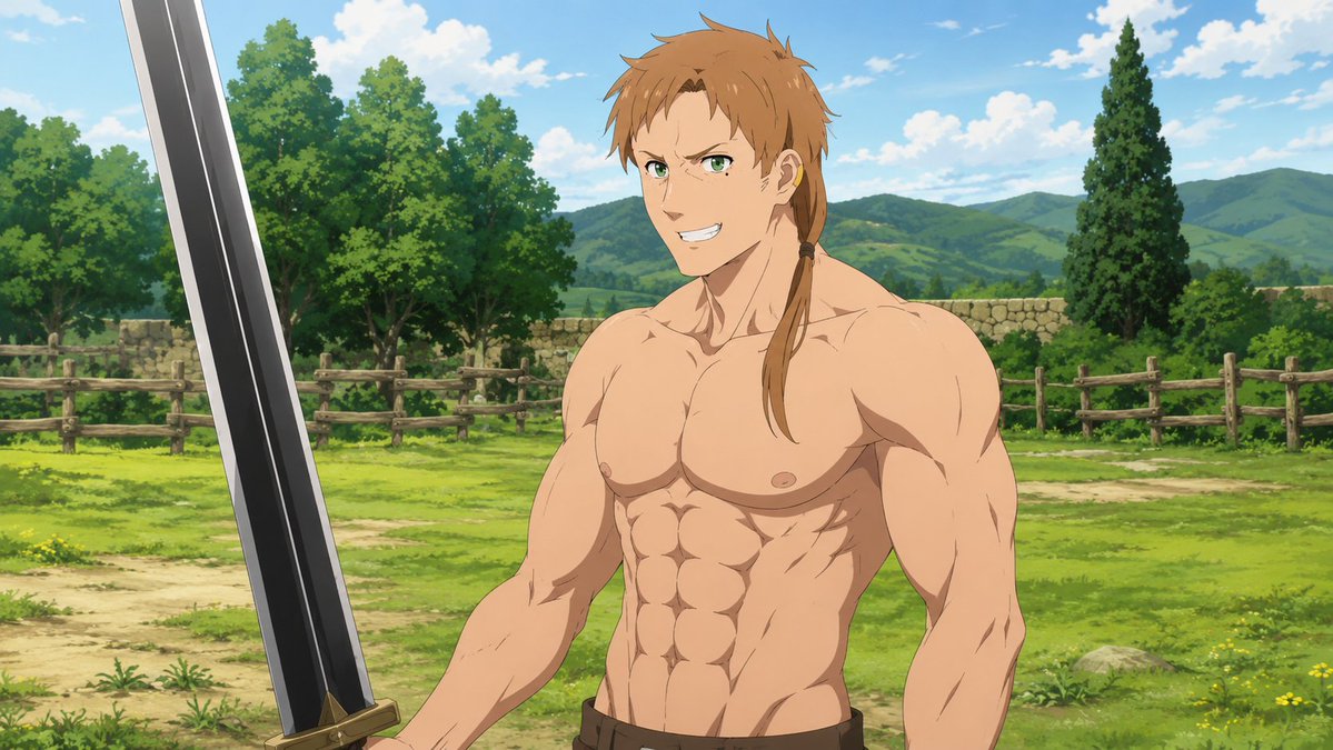 SadisticKwol's tweet photo. I miss him so much..

#mushokutensei #paulgreyrat https://t.co/hE0UWxmXkY