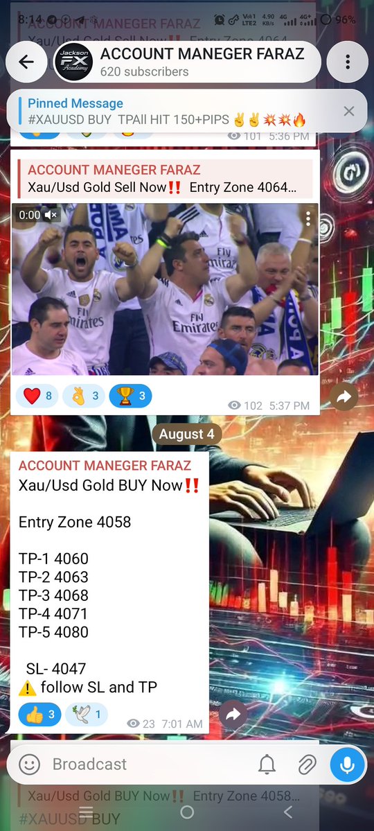 s65962113's tweet photo. #gold #tradin #forex
Xau/Usd Gold BUY Now‼️

Entry Zone 4058

TP-1 4060
TP-2 4063
TP-3 4068
TP-4 4071
TP-5 4080

  SL- 4047
⚠️ follow SL and TP
#Gold #XAUUSD #Trading #PriceAction #Forex
Join telegram link bio https://t.co/Qds4WriuHl
