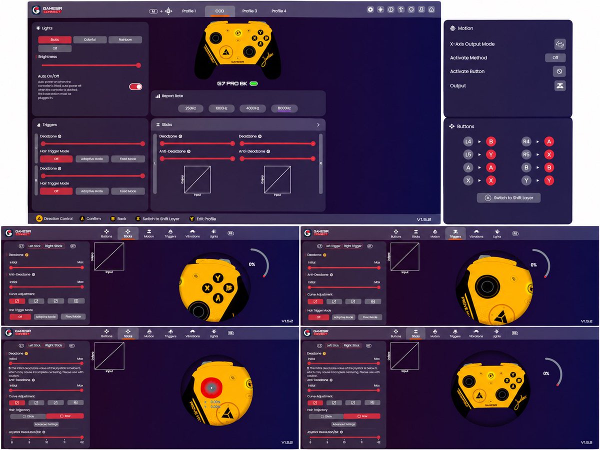 AimTheoryFPS's tweet photo. These are the best settings for the Gamesir G7 Pro 8k or Tarantula Pro 8k 👇👇👇
@mygamesir #gamesirsettings https://t.co/4TBdAwIpwx