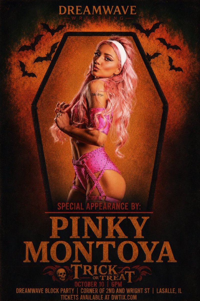MatchMyPregame's tweet photo. Welcome to Pinky’s Witching Hour. 🎃 https://t.co/IGaToCSHrg