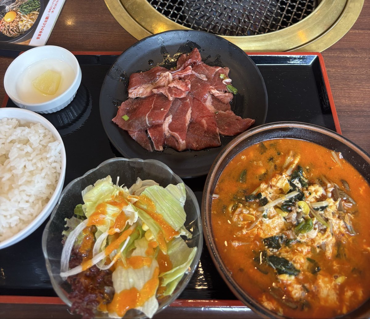 Gw1b94moUm14911's tweet photo. 今日のお昼は安楽亭🥩🥩🥩( *ˊᵕˋ*) https://t.co/jiMLkyqKH6