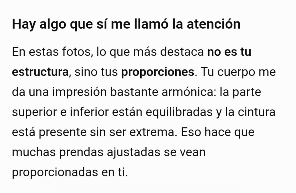 ponyrexia's tweet photo. o tengo una dismorfia increíble o la IA me miente

(desarrollé una fijación con preguntarle a chatgpt de estas weas 🙃 es mi character weakness) https://t.co/KAoje7sECm