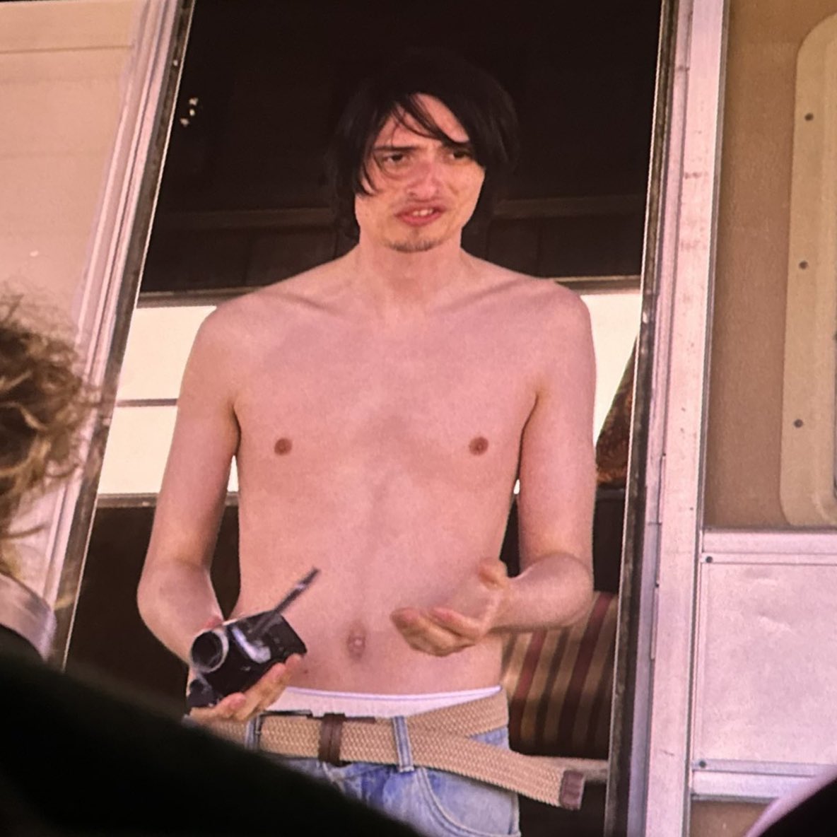 bylerhatesex's tweet photo. obsessed with the way he looks here. can’t stop thinking about pervert trailer park mike. ugly as hell but he’s the best dick will’s ever had https://t.co/6qHWejPba3