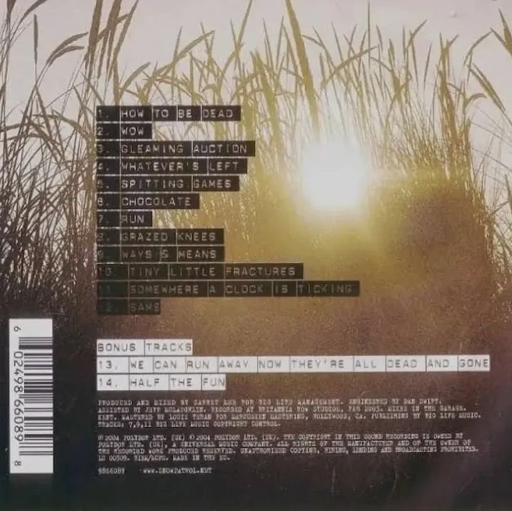 snowpatrolnews's tweet photo. 23 anos atrás, no dia 4 de Agosto de 2003 foi lançado o álbum Final Straw! 🎉
•
23 years ago, on August 4 2003, the album Final Straw was released! 🎉
@snowpatrol #snowpatrol #snowpatrolband #music #album #finalstraw https://t.co/KhoK08oRZd