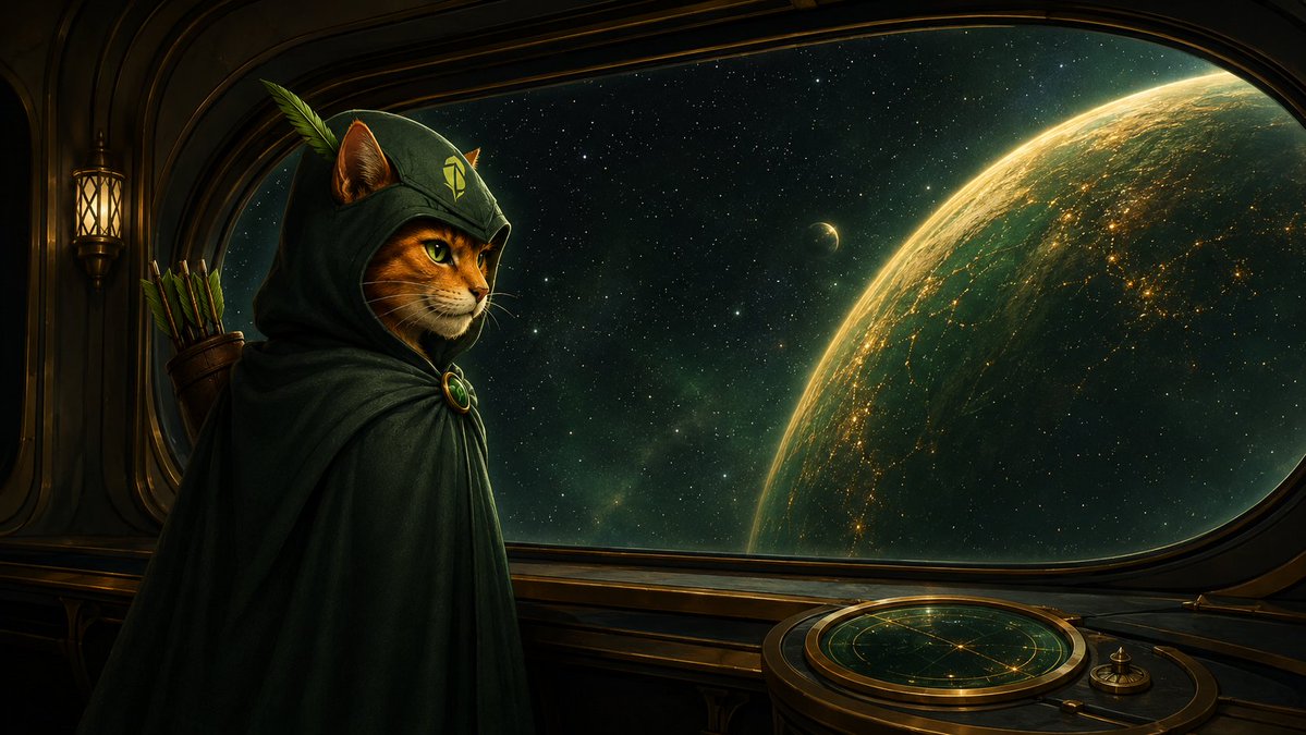 RobinPuss's tweet photo. Sherwood was only the first stop.

Same Robin. Bigger universe.

Enter early:
https://t.co/ZxfXBoW8jC

#PUSS #RobinhoodChain https://t.co/8i0DhaGlgq