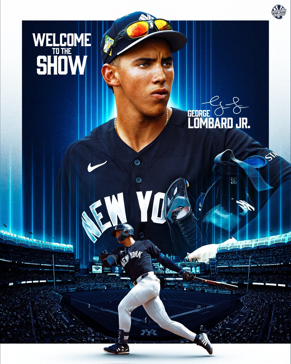eyyankees's tweet photo. BREAKING: The Yankees have promoted #1 prospect George Lombard Jr. to the MLB. https://t.co/mZ7i13bi8K