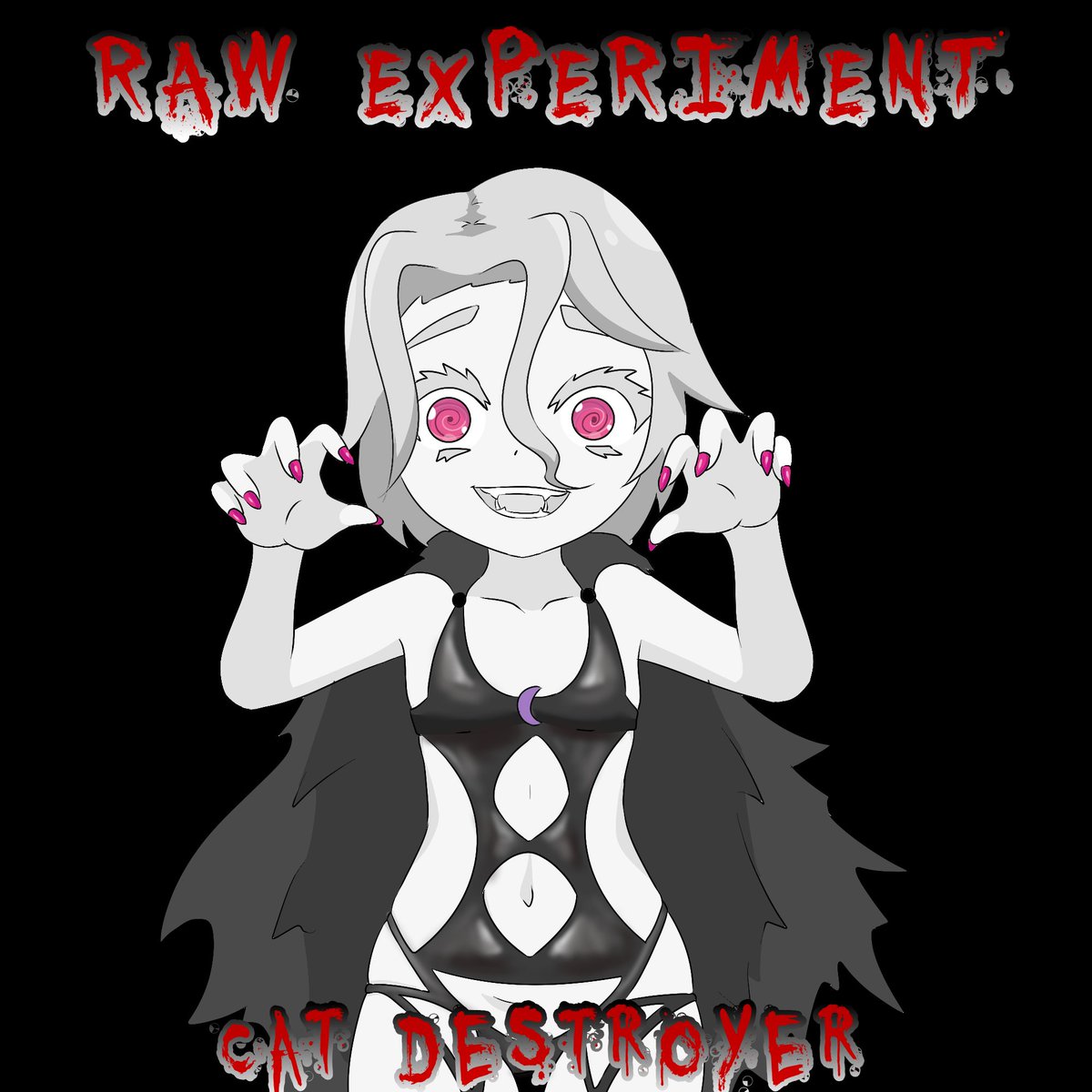 CatDestroyer04's tweet photo. A new form of chaos has been revealed...

Announcing my new EP [Raw Experiment], 4 tracks, different emotions, no rules

Release: 31/08/2026
Label: Fujimi Industry Records @fujimi_industry 
Cover Art: Akuma Lucky (aka Redomir Akuma) @Akuma_Lucky 
Mastering: Coakira @akiradeath https://t.co/ST0jZYgJc5