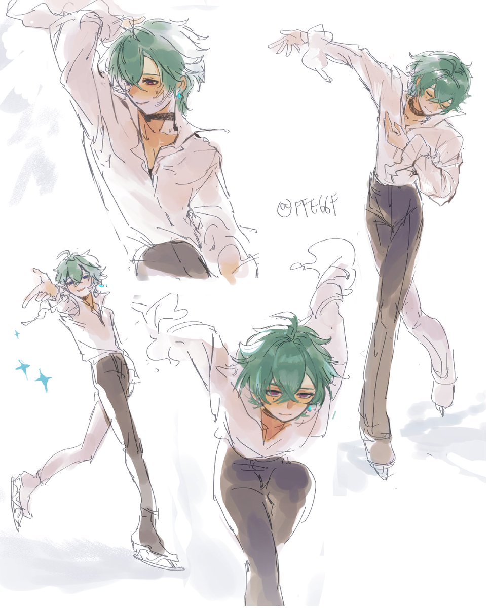 FFE66F's tweet photo. #Lohen  Figure skating https://t.co/bXG48sKEoa