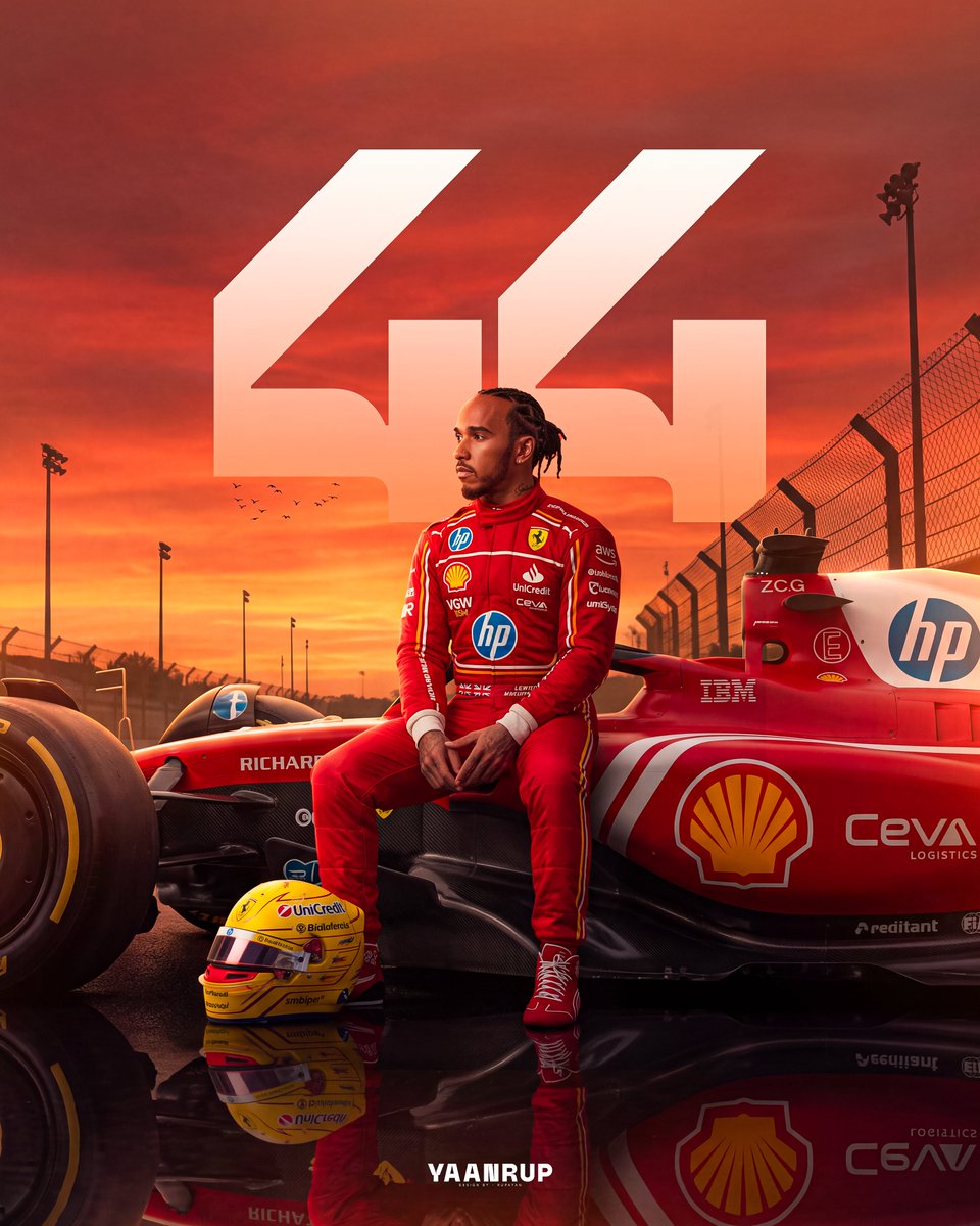 yaanrup's tweet photo. Lewis Hamilton 2026 Scuderia Ferrari poster 🔥
#LH44 #ScuderiaFerrari #F1 #Formula1 https://t.co/AXb4DjQo3V
