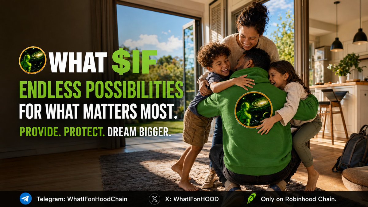 Gamer7Pj's tweet photo. What what-if-3:native you can spend more time with who matters the most in your life? 

Join the What what-if-3:native community and build your future.

Telegram (talk to everyone and share you What what-if-3:native story) : https://t.co/7yrsQjP6nY

Here on X: https://t.co/ob7r97DeT6

CA: 0x232CDFc415D10b673845D83Dc02ba2eaBe7e30d1