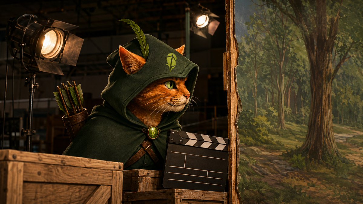 RobinPuss's tweet photo. Robin found the edge of Sherwood.

Turns out the world is much bigger when you stop respecting the fourth wall. 😂

#PUSS https://t.co/zn1u8uWbXT