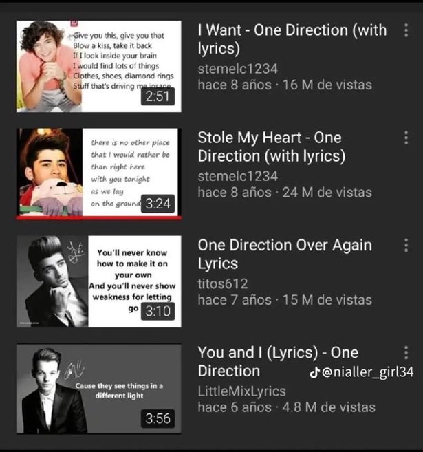 orgastomlinson's tweet photo. metade do fandom aprendeu assim as musicas do one direction https://t.co/fExRUnEtEd