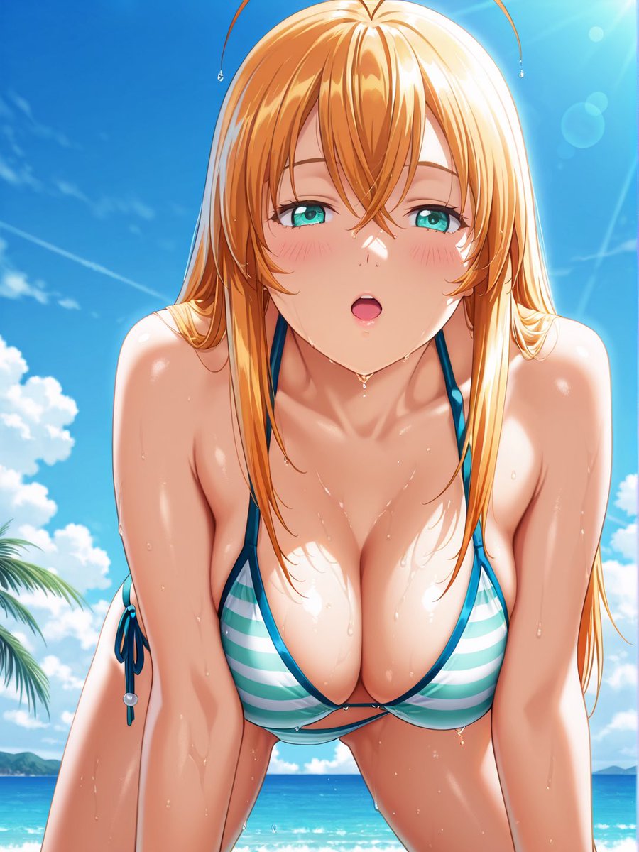 ikki_tousen777's tweet photo. 孫策と久々のおかん。

SFW anime-style bikini illustration. 
No nudity, no suggestive intent.
#AIart️️️️️️️️️️️️️️️️️️️️️️️️️️️️️️️️️️️️️️️️️️️️️️️️️️️ #一騎当千 https://t.co/4mLv0XuwUt