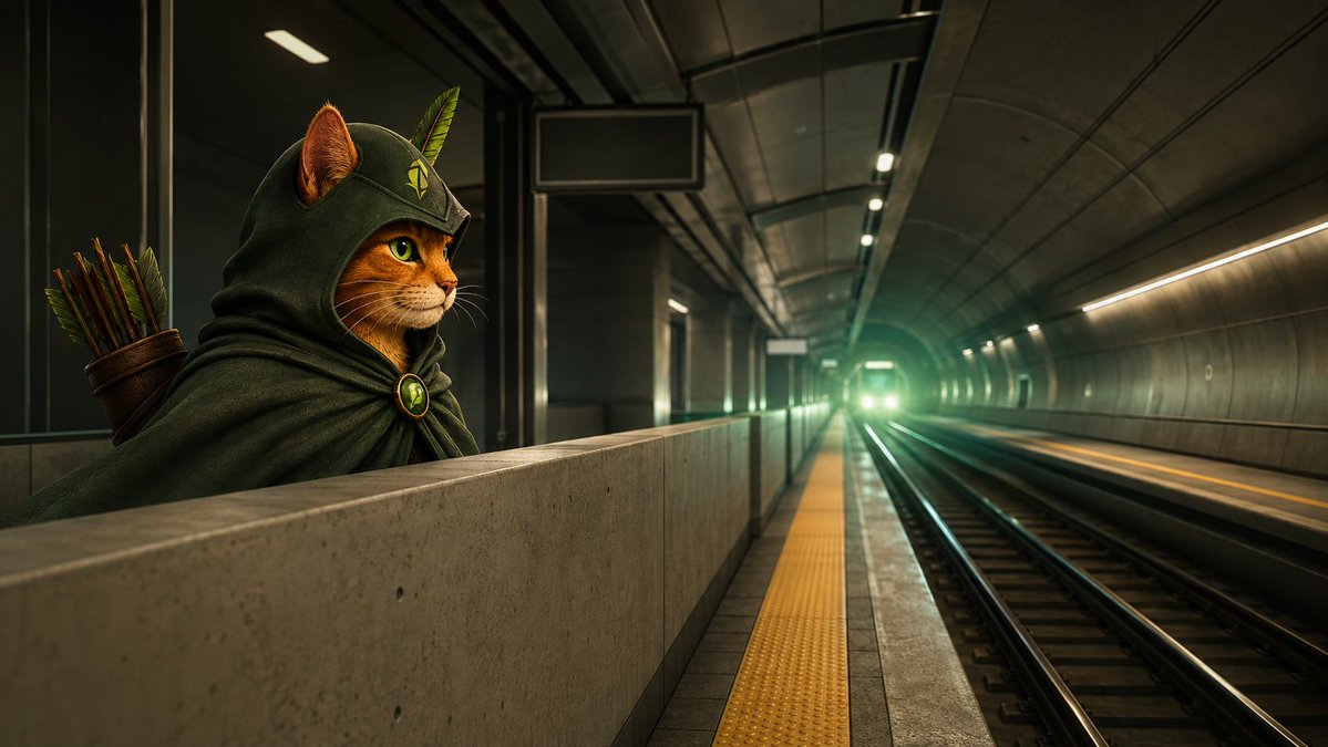 RobinPuss's tweet photo. Would you rather wait for the crowd or arrive before it?

Robin already picked his platform.

#PUSS https://t.co/GCJyZ0glNX