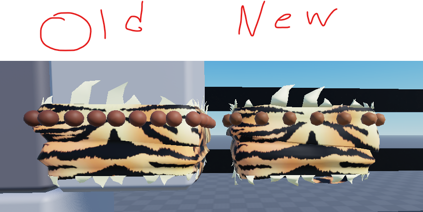 SunnyaSunny3's tweet photo. Remade Jin Mori Tiger Print Gloves because of topology and details https://t.co/wxP0jJPYv4