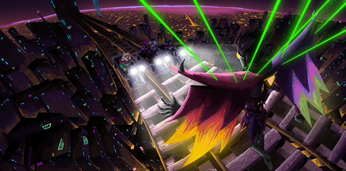 LORESARTBOOK's tweet photo. [heaven] ARE YOU WATCHING #DELTARUNE https://t.co/YB4lk4ppBu