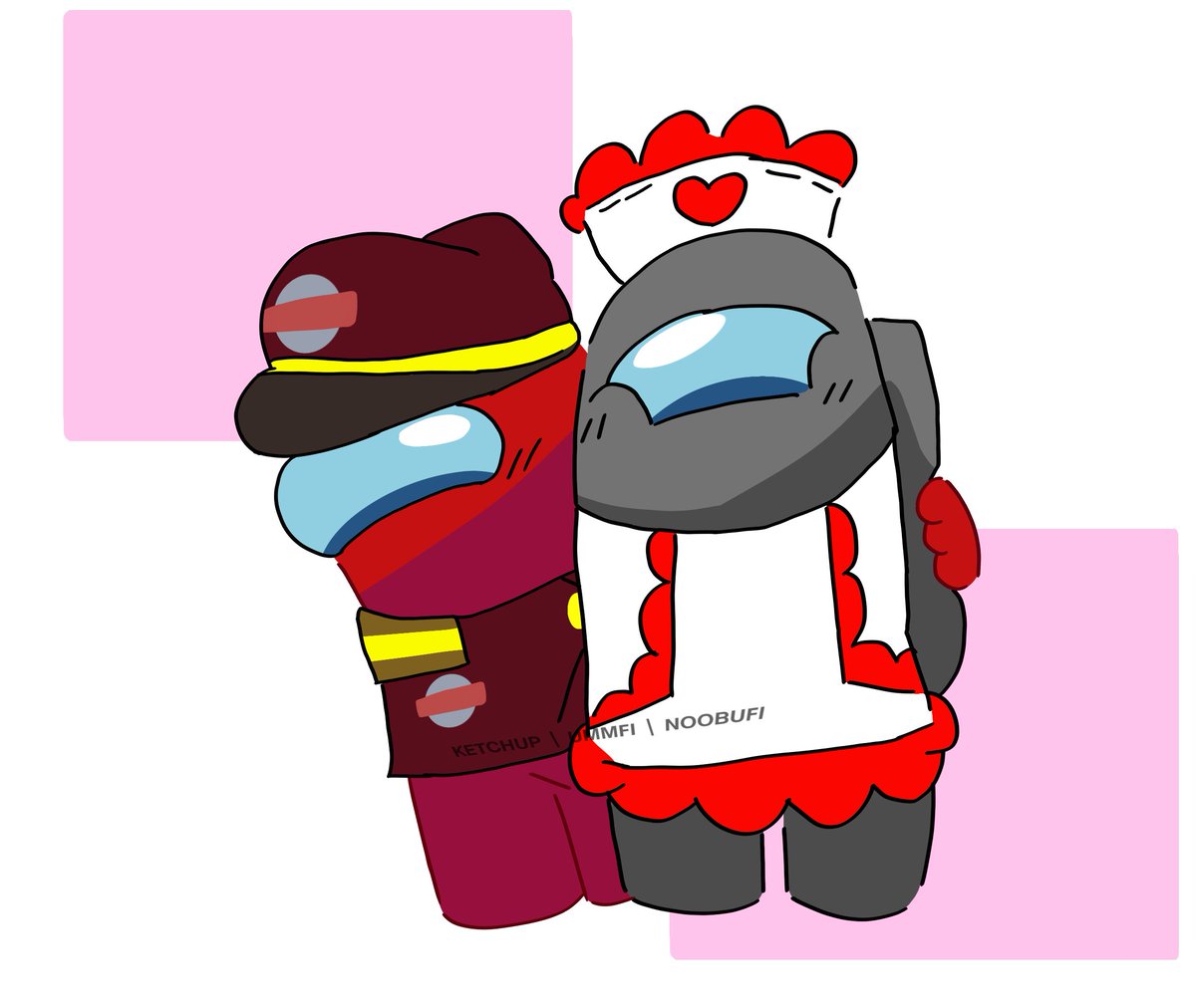 jacob_eul's tweet photo. !REUPLOAD! 
Yumeship drawing :3

#amongus #amongusshow #amongusshowred #yumeship #yumeshipping #yumeshipart https://t.co/0e5Miuo6fm