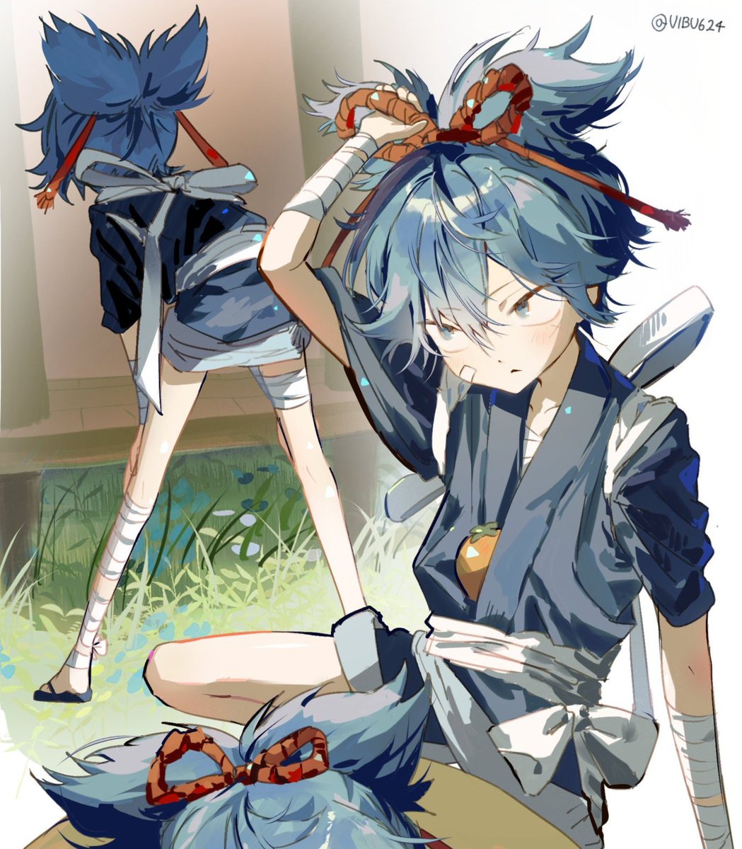 vibu624's tweet photo. 青髪のキャラが好き🥰 https://t.co/jJOKNx2SDi