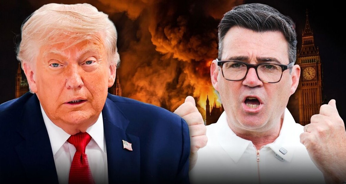 TheGNPE's tweet photo. 🚨NEWS: Donald Trump has issued a bankrupt Britain warning and told GB News about his phone call with Andy Burnham

He said if you keep the North Sea closed you are going to be a bankrupt country which is what you are now

Trump claimed Britain is sitting on top of gold better than gold

He said he spoke to the new Prime Minister who sounded terrific on the subject

Trump added that two things are killing Europe number one is immigration number two is energy

[@GBNEWS]