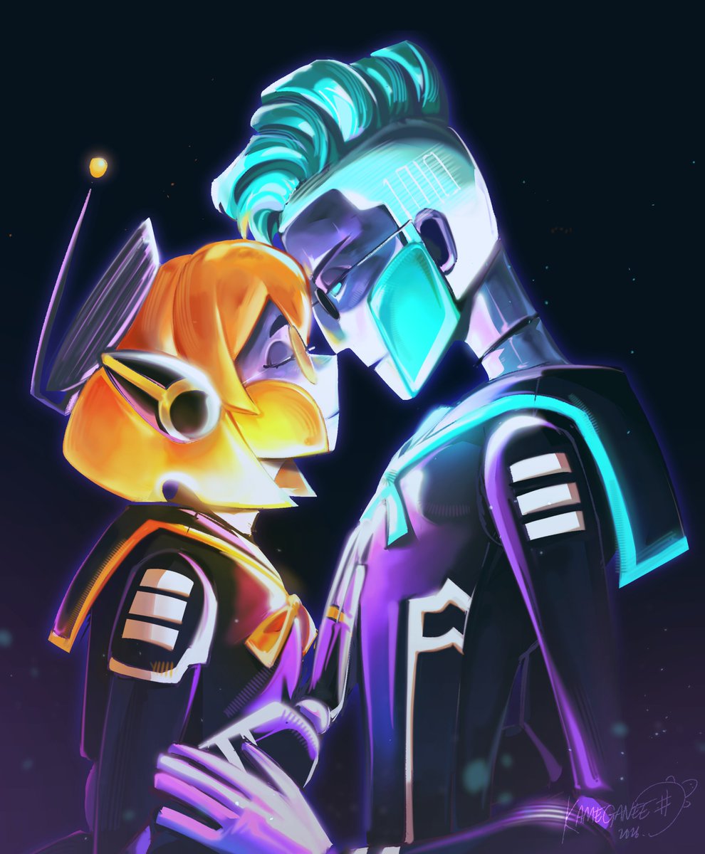 kameganee's tweet photo. 1 year since I created PurlCee! Happy anniversary to these blorange bots!!! 🧡🩵🧡🩵

#NSR #NoStraightRoads #NSR1010 #yumeship #NSROC https://t.co/zuavtsMjuQ