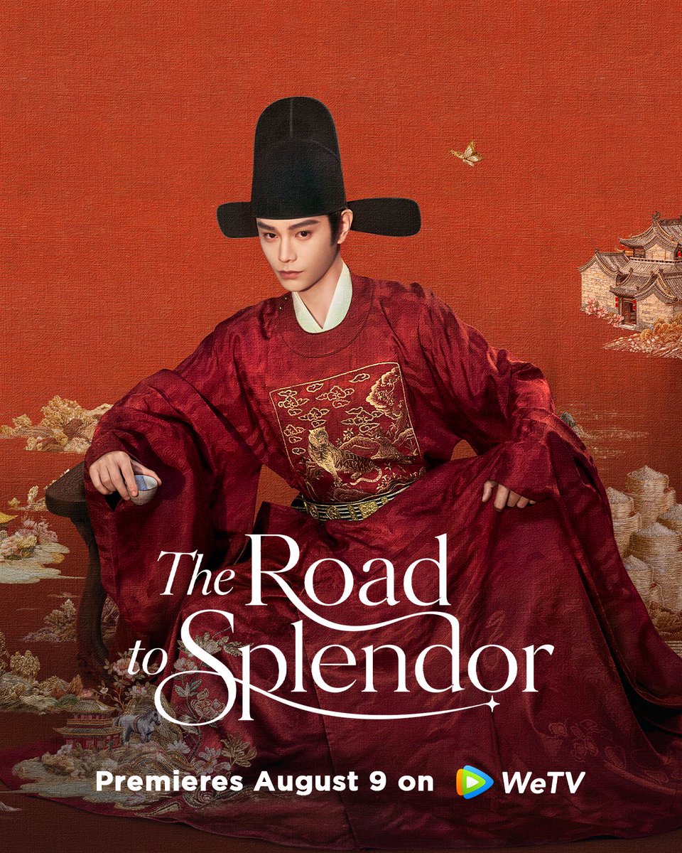 WeTVOfficial's tweet photo. No road is too hard when we walk it together. 

❤️ #TheRoadToSplendor Premieres 9 August on WeTV exclusively.

✨Starring #DingYuxi #DengEnxi (Listed in order of surname stroke count)

#花开锦绣 #丁禹兮 #邓恩熙 #WeTV
#WeTVAlwaysMore https://t.co/wwwfj79aeH