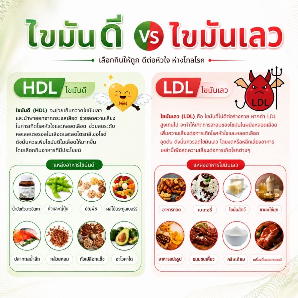 IamApisit's tweet photo. ไขมันดี​ VS​ ไขมันเลว​  เลือกให้ถูก​ ใส่ใจหัวใจได้ทุก​วัน
For​ more​ Details​ https://t.co/pCY4ZCSnpy https://t.co/SdH59uTpe2