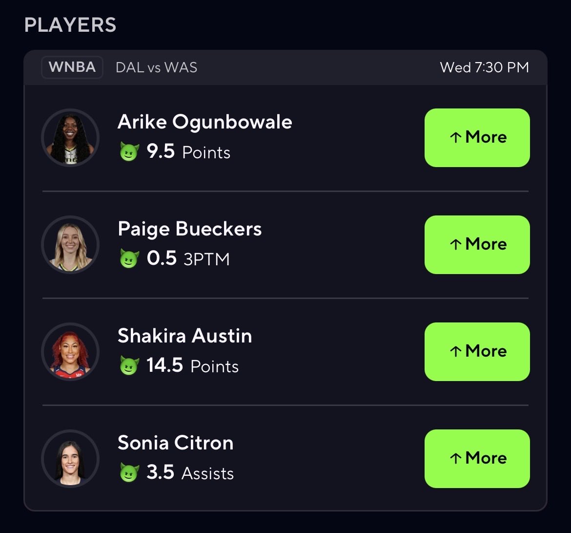 cgbb44's tweet photo. Wednesday wnba 4 leg  lets eat✅💰

Discord in bio for daily picks https://t.co/DRYcucbYZs