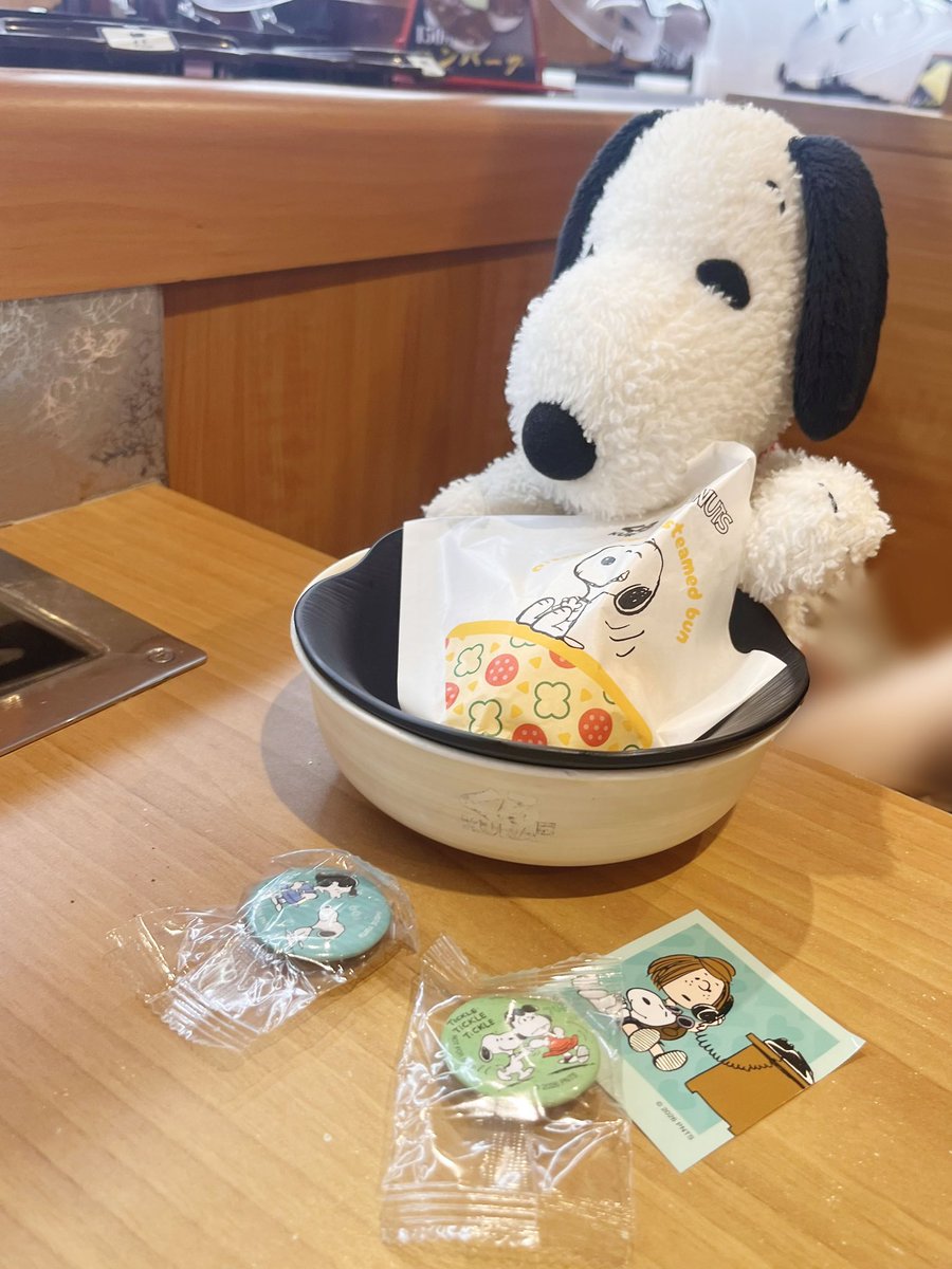 buta3buhi2's tweet photo. くら寿司の思い出🍣

#ぬい撮り https://t.co/KiHihAH5tR