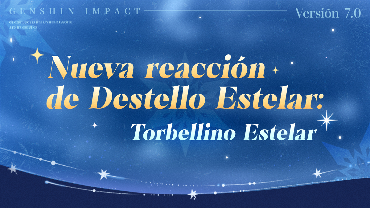 genshinimpactes's tweet photo. Nueva reacción de Destello Estelar: Torbellino Estelar
#NowSnezhnaya #GenshinSnezhnaya #GenshinImpact

Después de la reacción de Superconductor Estelar de la versión «Luna VIII», en la versión 7.0 conoceremos un nuevo tipo de reacción de Destello Estelar: Torbellino Estelar. ¡Echémosle un vistazo!