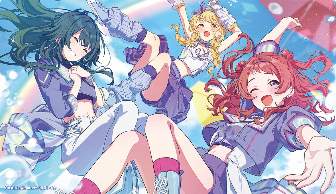 sdrl_sidereal's tweet photo. 【コミックマーケット１０８_新作⑪】

「雨上がりのアイリス」プレイマット

イラストレーターは、桐月レイカ様（@reikakrzk__）です！

桐月レイカ様の素敵なイラストをプレイマットにさせていただきました！

こちらのアイテムは１日目、２日目両日とBOOTHで頒布いたします。

#C108 https://t.co/4ZlynfDGTT