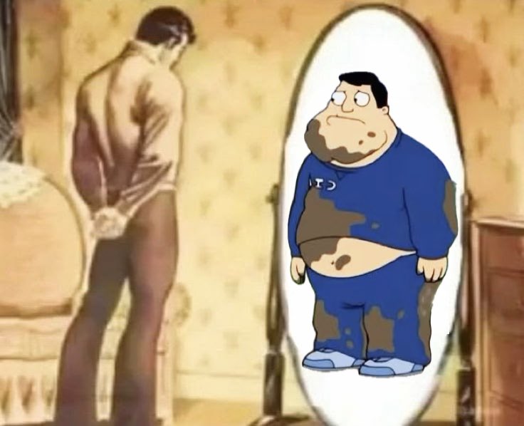 su7gut's tweet photo. tbh i feel like that one episode from american dad whenever i see myself in the mirror

#ed #edtwtt #edrtwt #anatwt #ricecakestwt https://t.co/WZboAj2FLN