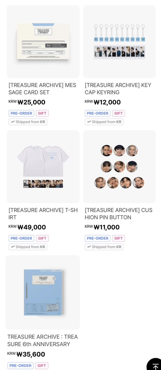 every42_store's tweet photo. Pre order TREASURE ARCHIVE
แบ่งจ่าย 2 รอบ
รอบแรก ค่าสินค้าราคาวอน x เรท 0.027
รอบ2 ค่าส่งเรือ 🚢 แอร์ ✈️ คิดน้ำหนักตามจริง
📮ค่าส่งในไทยเริ่มต้น 50 บาท 
#ตลาดนัดtreasure #ตลาดนัดเด็กสมบัติ https://t.co/UcTN5I8X5Q