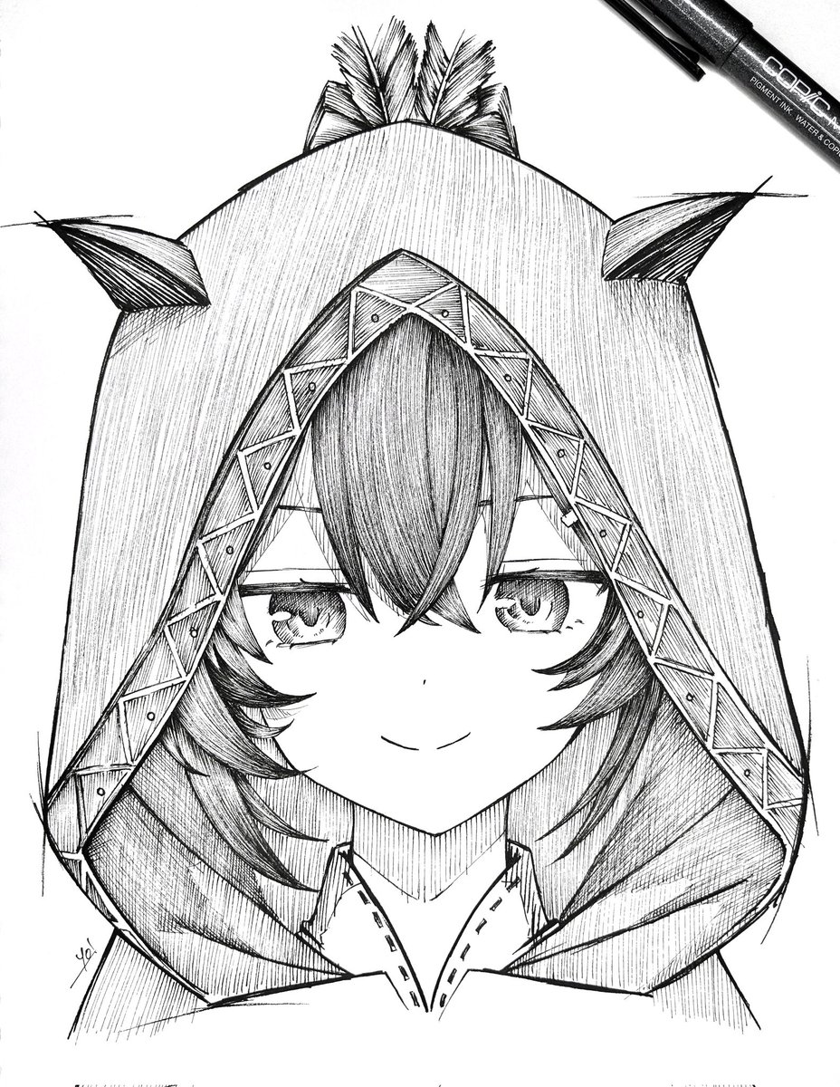 whoisnaki_'s tweet photo. Happy Birthday Mumei 🪶🤎

I miss you 

#drawmei https://t.co/zrn0MBnkbd
