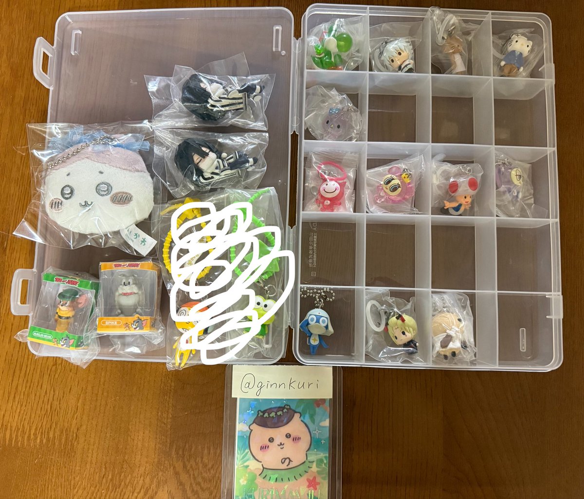 ginnkuri's tweet photo. めじるしアクセサリー
交換　買取

譲：画像
ヨッシー　銀時　足長キティ　日焼け　ダニエル　サンリオ　マイメロ　キノピオ　エンジェルブルー　ケロロ軍曹　トム&amp;ジェリー

求：異種めじるし
または買取(一部抱き合わせあり)

未所持のものはなんでも検討いたしますのでリプライお待ちしております https://t.co/KTPk3fQf7u