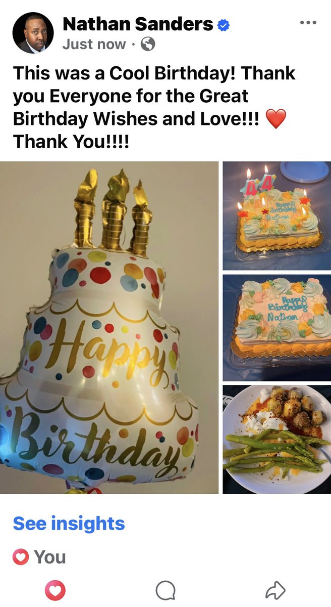 NathanSanders_'s tweet photo. Being 44 is nice! https://t.co/espGFoPfaR