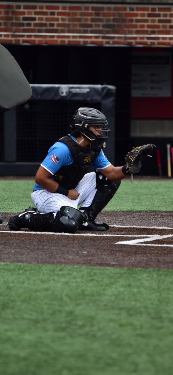 SHK_Hard_Knocks's tweet photo. This is our MVP of the year for a Landsharks -17u Gold . @bdonat25 caught every game and never said he couldn’t go . Straight Dog ! 
Hit 421 on the summer in all invite events . 143.2 innings caught , only 14 Sb , Cs 6 .
6’1 2:15 pounds #workharder @PB_Uncommitted @PennHSBaseball @LoganVolsBsbl 
@KankakeeValley 
@taylorbaseball 
@EIU_Baseball 
@WIUBaseball 
@baseball_grcc