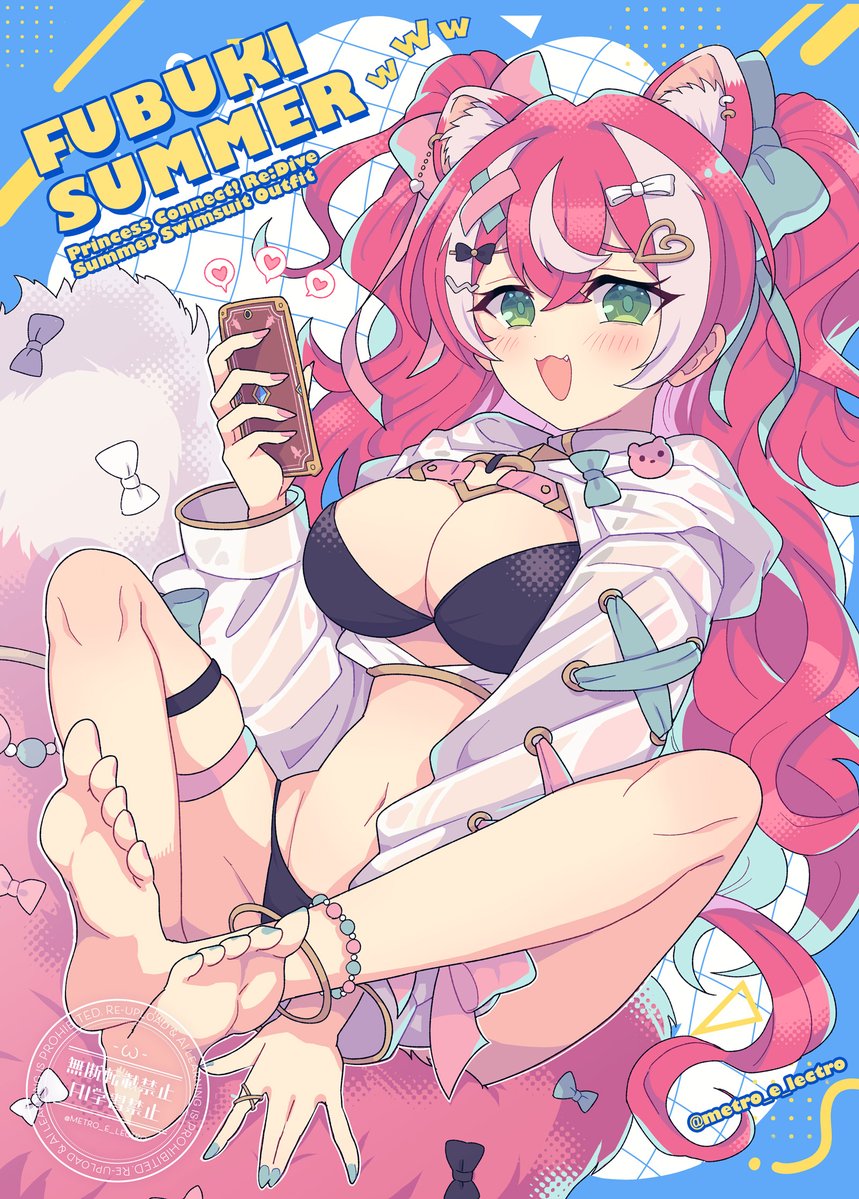 metro_e_lectro's tweet photo. 水着フブキ #プリコネR https://t.co/ZAPAhUi7Wm