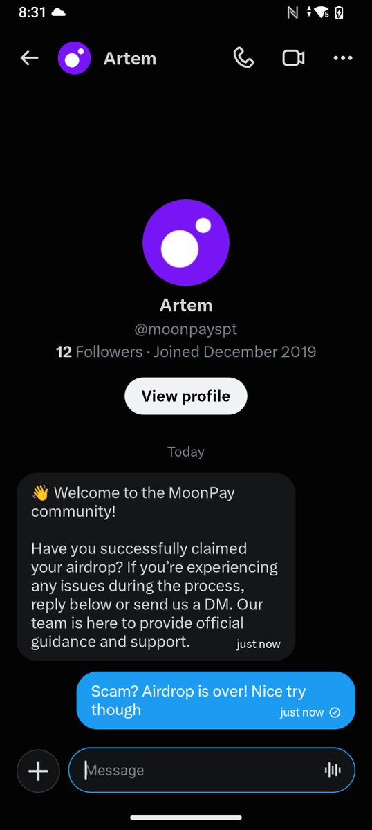 MarceV654627's tweet photo. Why be like that though lmao! Scammers alert 👀 https://t.co/K1eQq3kPvP