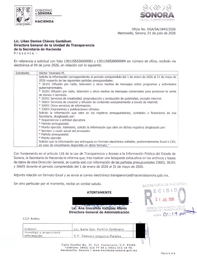 h_yeomans's tweet photo. Interesante que @palomateranv no negó los montos asignados. Una de las últimas solicitudes que hice a Hacienda estatal fue sobre el gasto erogado mediante partidas asignadas a medios. En un solo trimestre ya llevaban 5 millones. @DoliaEstevez https://t.co/fphmBf30Gv