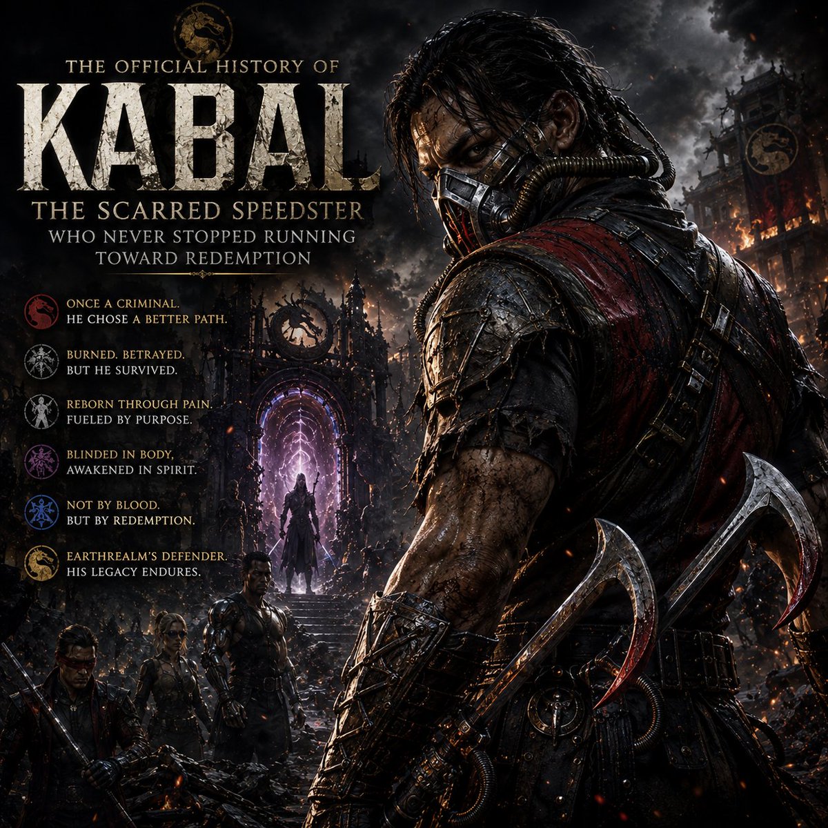 trenmediaweb's tweet photo. Two Hook Swords. Two Lives. One Choice.
One blade remembers the criminal.
The other protects the innocent.
👉 Read the full story:
https://t.co/iiZoFfjCaq
#HookSwords #Kabal #MortalKombat https://t.co/KTeyrZGR3i