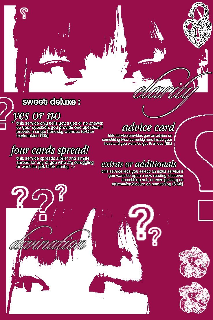 catobIue's tweet photo. hello everyone, to anyone out there who's interested to book a tarot reading session with me, please do let me know through : WhatsApp, Telegram, or DM!

here are the pricelists and please do take your time to bear some readings with me. ⭐️💗

T. | #zonajajan #zonauang https://t.co/ZuAq9VbMFh
