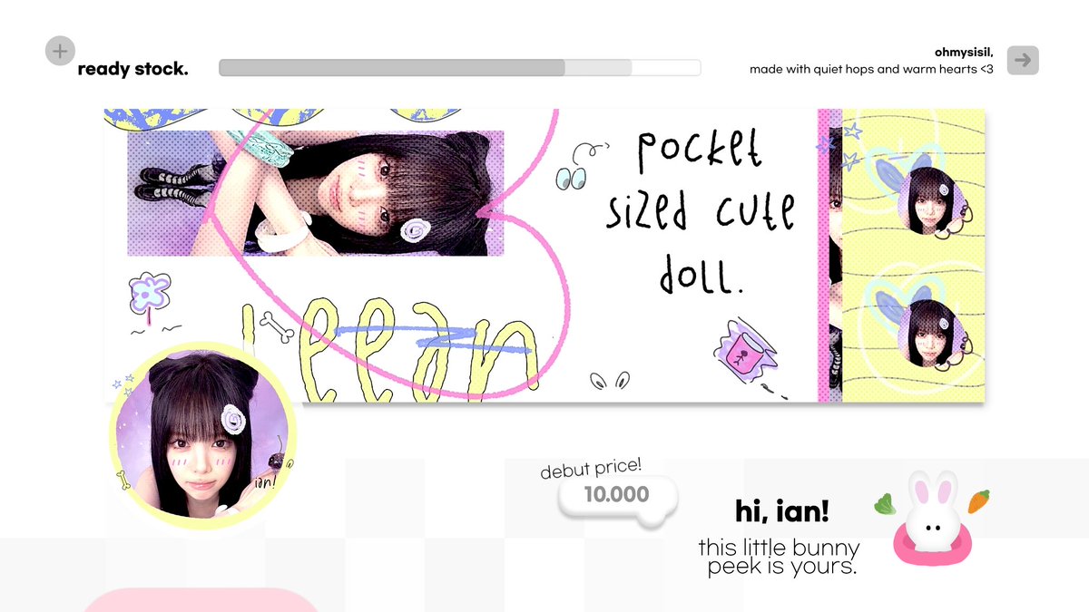 ohmysisil's tweet photo. a _ loha? 👀 kenalan dengan katalog layout yang telah aku adopsi ;] .. . namanya "pohachu" &amp; "bunomi" ! semoga kalian sukaaa yaa✨ 

rate dong dari 1 - 10? kalo aku sih 10000😋 jangan lupa jajaaaan! #bealanja https://t.co/Kjr0Gr6uCb