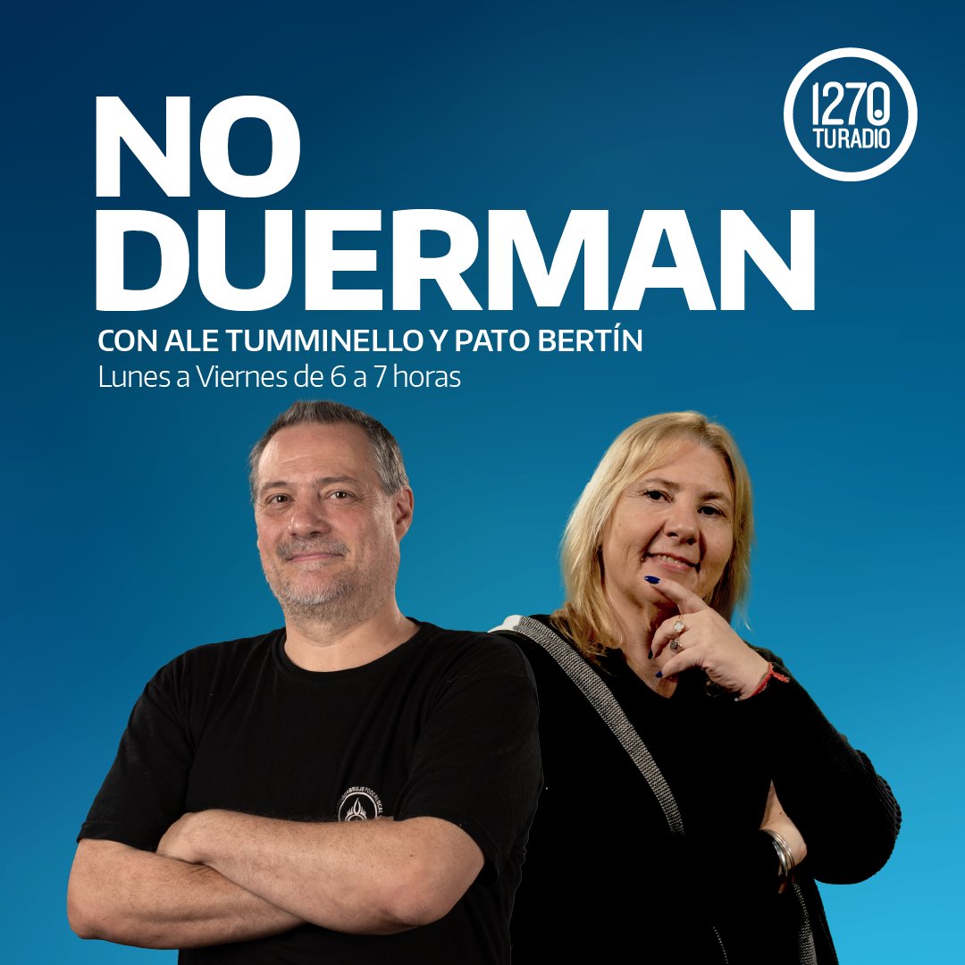 provincia1270's tweet photo. Despertamos con el primer informativo de la mañana.
#NoDuerman🎧 6 a 7hs.
🎙️@aletummi y Patricia Bertín
🔘 @ViviTarantino
💻https://t.co/jKejIHcXl1
📲App 👉https://t.co/wtYVugXPdv
#UnMontóndeRadio #TuRadio #AM1270 #RadioProvincia https://t.co/nEtF73PqCj