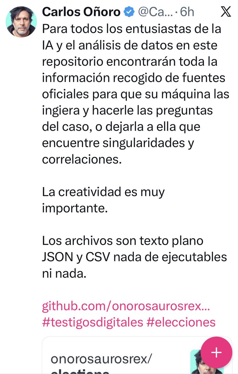 Tyche78Tyche's tweet photo. 🍿Entonces Petro lleva como “experto” un organizador de rock al parque, que hace menos de un día anunció que usó IA para analizar las elecciones? Esa es su “fuente”? 🤣🤣 https://t.co/iotpapQOy0