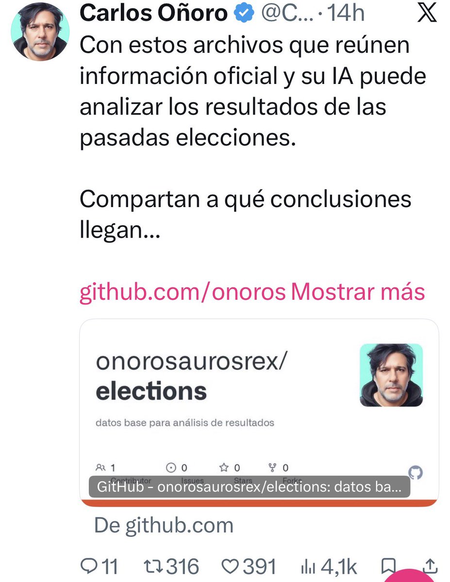 Tyche78Tyche's tweet photo. 🍿Entonces Petro lleva como “experto” un organizador de rock al parque, que hace menos de un día anunció que usó IA para analizar las elecciones? Esa es su “fuente”? 🤣🤣 https://t.co/iotpapQOy0