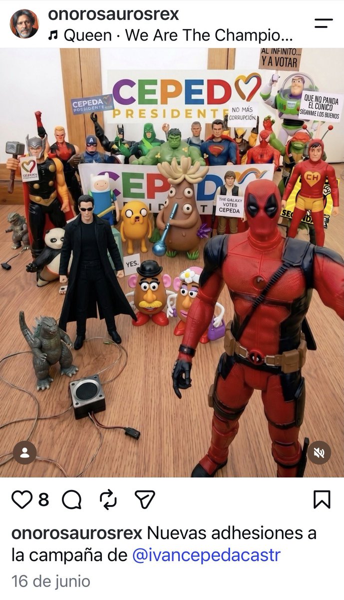 Tyche78Tyche's tweet photo. 🍿Entonces Petro lleva como “experto” un organizador de rock al parque, que hace menos de un día anunció que usó IA para analizar las elecciones? Esa es su “fuente”? 🤣🤣 https://t.co/iotpapQOy0