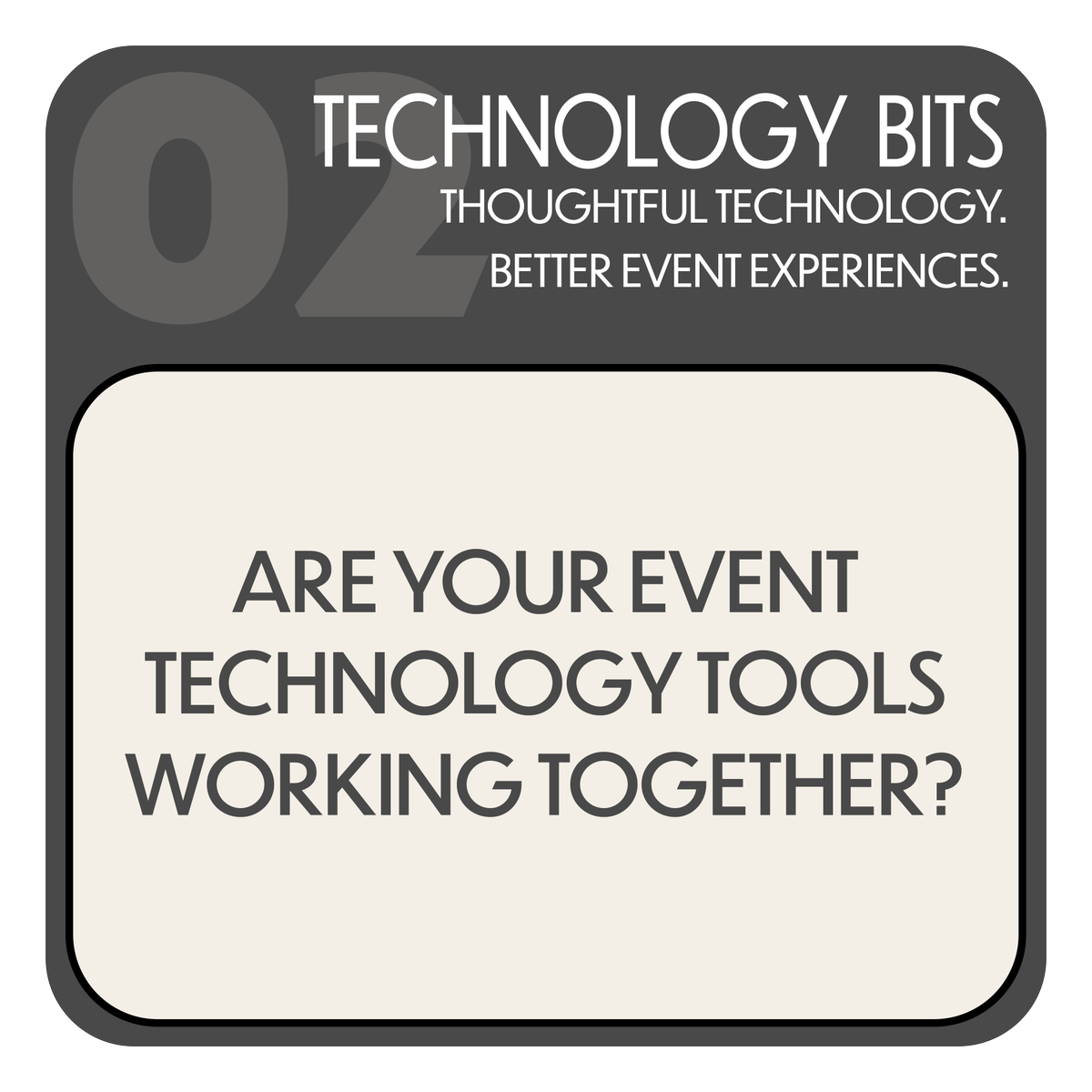 PowerEventGroup's tweet photo. Event teams often work inside each platform separately. Attendees experience something different: one continuous event.

Separate tools can work well, but the content, branding, and handoffs still need to stay connected.

Read Issue 02:
https://t.co/l95XinLDMj

#TechnologyBits https://t.co/lhzPmWJKYH